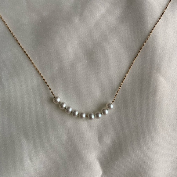 Natural fresh pearl necklace - Picture 1 of 4